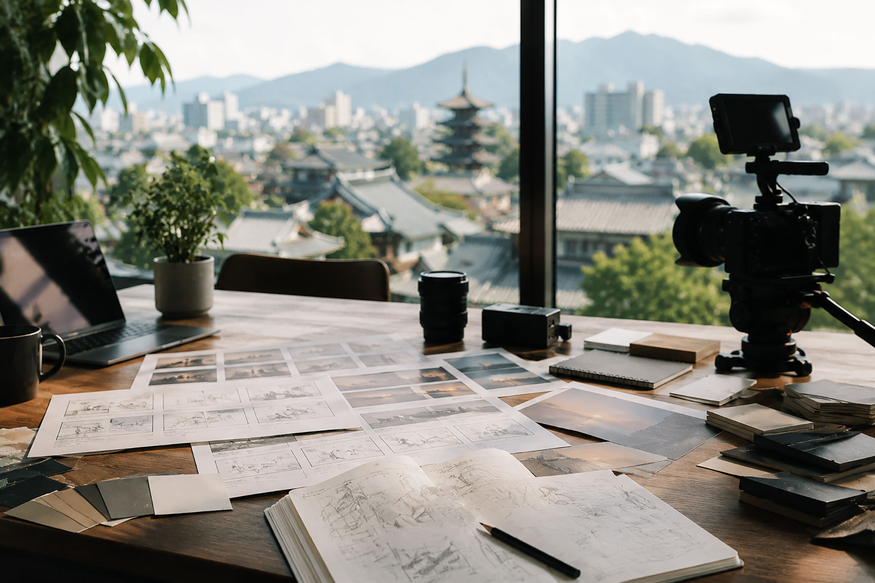 制作の先まで幅広く支援
